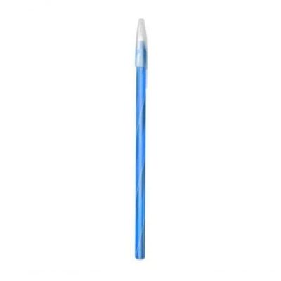Caneta Cis Spiro Glow com Tinta Neon Vibrante Ponta 0.7MM Unidade Ideal para Anotações Azul
