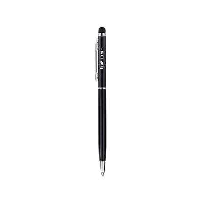 Caneta BRW CA0702 Metálica com Touch Ponta 1.0MM Tinta Azul Recarregável 1 Unidade