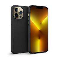 Capa Para Iphone 13 Pro Max - Couro Dual Preta - Gshield - 1