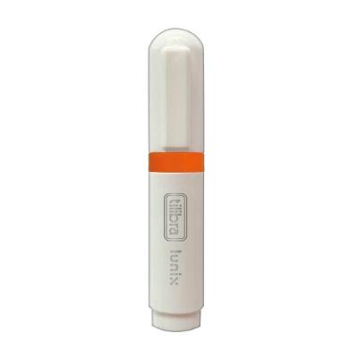 Marca-texto Tilibra Mini Lunix Ponta Chanfrada 1 a 4,5MM 1 Unidade Laranja