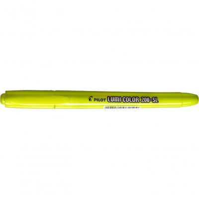 Marca-texto Pilot Lumi Color com Tinta Fluorescente e Ponta Chanfrada 4.0MM 1 Unidade Amarelo
