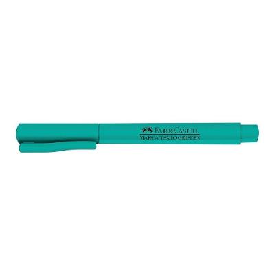Marca-texto Faber-Castell Grifpen com Ponta Chanfrada 1 Unidade Verde Água