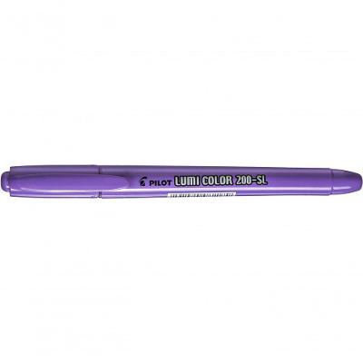 Marca Texto Pilot Lumi Color com Tinta Fluorescente de Alto Brilho e Ponta Chanfrada 4.0MM Violeta