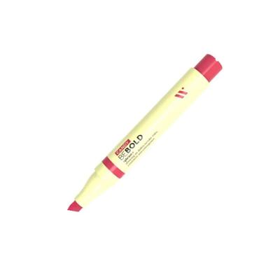 Marca Texto Newpen Be Bold Candy (Cereja) com Design Ergonômico e Marcação de Linhas Finas Ou Largas