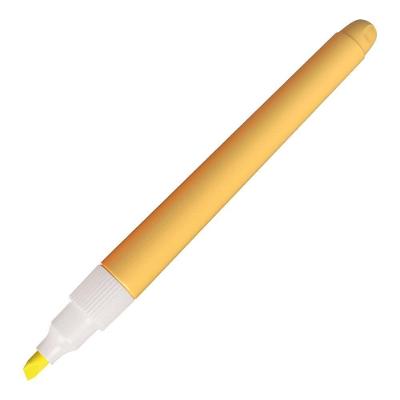 Marca Texto Cis Pastel Lumini Lite com Ponta Chanfrada e Tinta Que Não Borra Amarelo