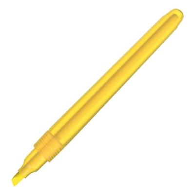 Marca Texto Cis Neon Lumini Lite com Tinta de Secagem Rápida e Ponta Chanfrada para Estudos Amarelo