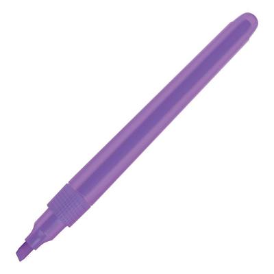 Marca Texto Cis Neon Lumini Lite com Ponta Chanfrada e Tinta Neon de Secagem Rápida Roxo