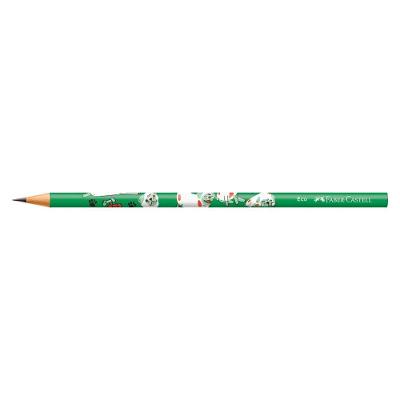 Lápis Preto N2 Faber-Castell Pets Cachorro Ecolápis Grafite com Madeira Certificada FSC Preto