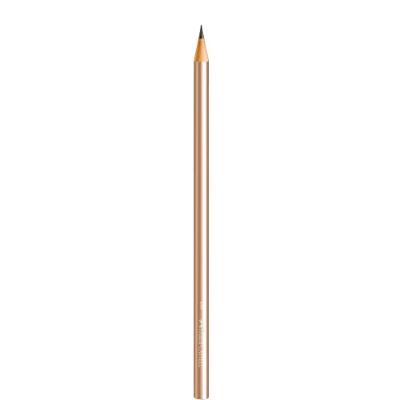 Lápis Preto N2 Faber-Castell Ecolápis Glam Rose Gold com Grafite de Alta Qualidade Preto