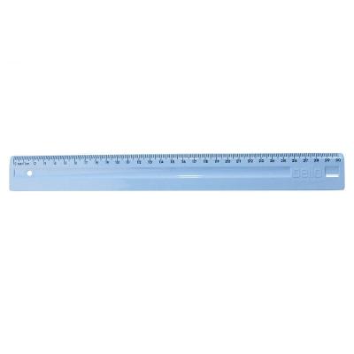 Régua Dello Régua de 30cm Azul Pastel em Poliestireno com Espessura 3,4MM Tamanho 30CM 1 Unidade