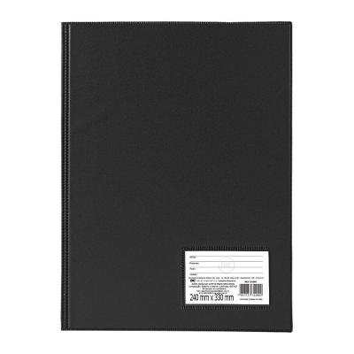 Pasta Catálogo A4 DAC com 50 Envelopes Finos para Documentos Formato A4 Preto