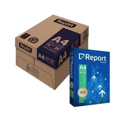 Papel Sulfite Report Premium 75G A4 Caixa com 10 Pacotes de 500 Folhas para Lares Escolas e Empresas