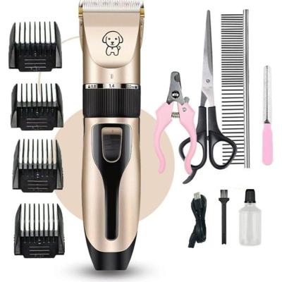 Kit Máquina de Tosa para Pet OEM Profissional para Cachorro e Gato Rosa Bivolt com Acessórios 1
