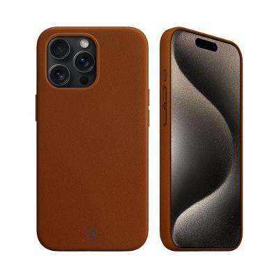 Capa para Celular Gshield para Iphone 15 Pro Max Proteção Contra Impactos com Acabamento em Couro
