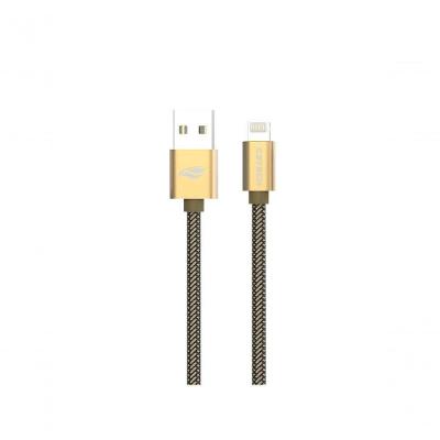 Cabo USB Lightning C3tech CB-210GD para Recarga e Dados 2A 2M Dourado 1 Unidade