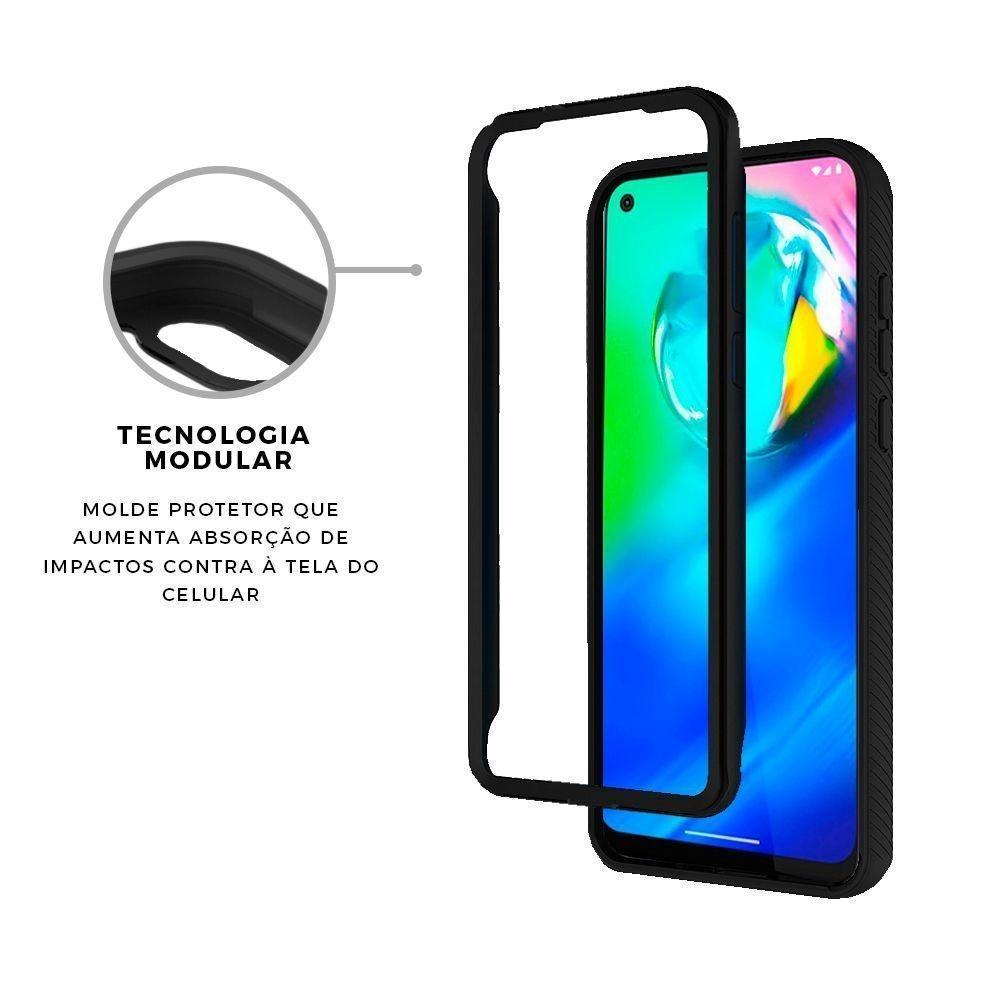 Capa Case Capinha Stronger Preta Para Motorola Moto G Pro - Gshield - 5