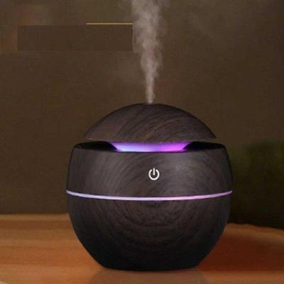 Umidificador Vaso Aromatizador Ultrassônico Mini Umidificador:bolinha Marrom Escuro OEM 130 ml