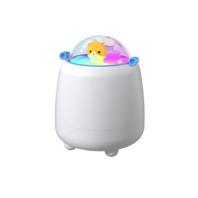 Umidificador Aromatizador De Ambiente Com Luz Noturna - Tudo Em Caixa Branco