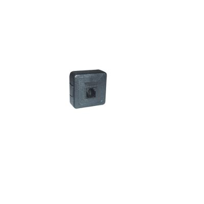 Plug Telefone Pino Macho com Jack Americano Jp JP-12 para Conexão Estável em Telefonia Preto 1