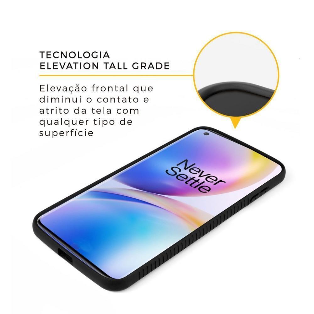 Capa Case Capinha Stronger Preta Para Oneplus 8 - Gshield - 4