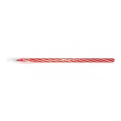 Caneta Esferográfica Cis Spiro Ponta Fina 0,7MM Unidade para Escrita Suave Vermelho