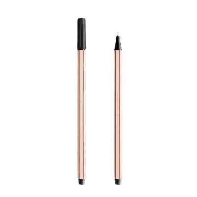 Caneta Compactor Microline 0,4MM Ponta Fina para Escrita Precisa 1 Unidade Preto