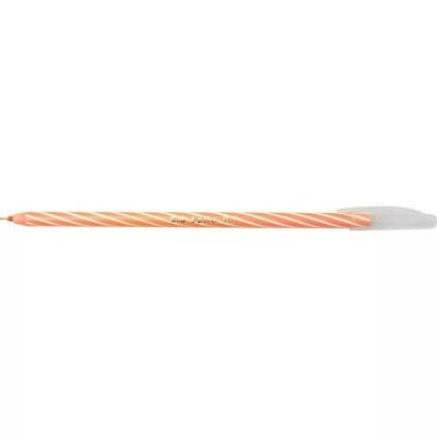 Caneta Esferográfica Cis Spiro Spiro Ponta Fina 0.7MM com Ponta Tipo Agulha 1 Unidade Laranja