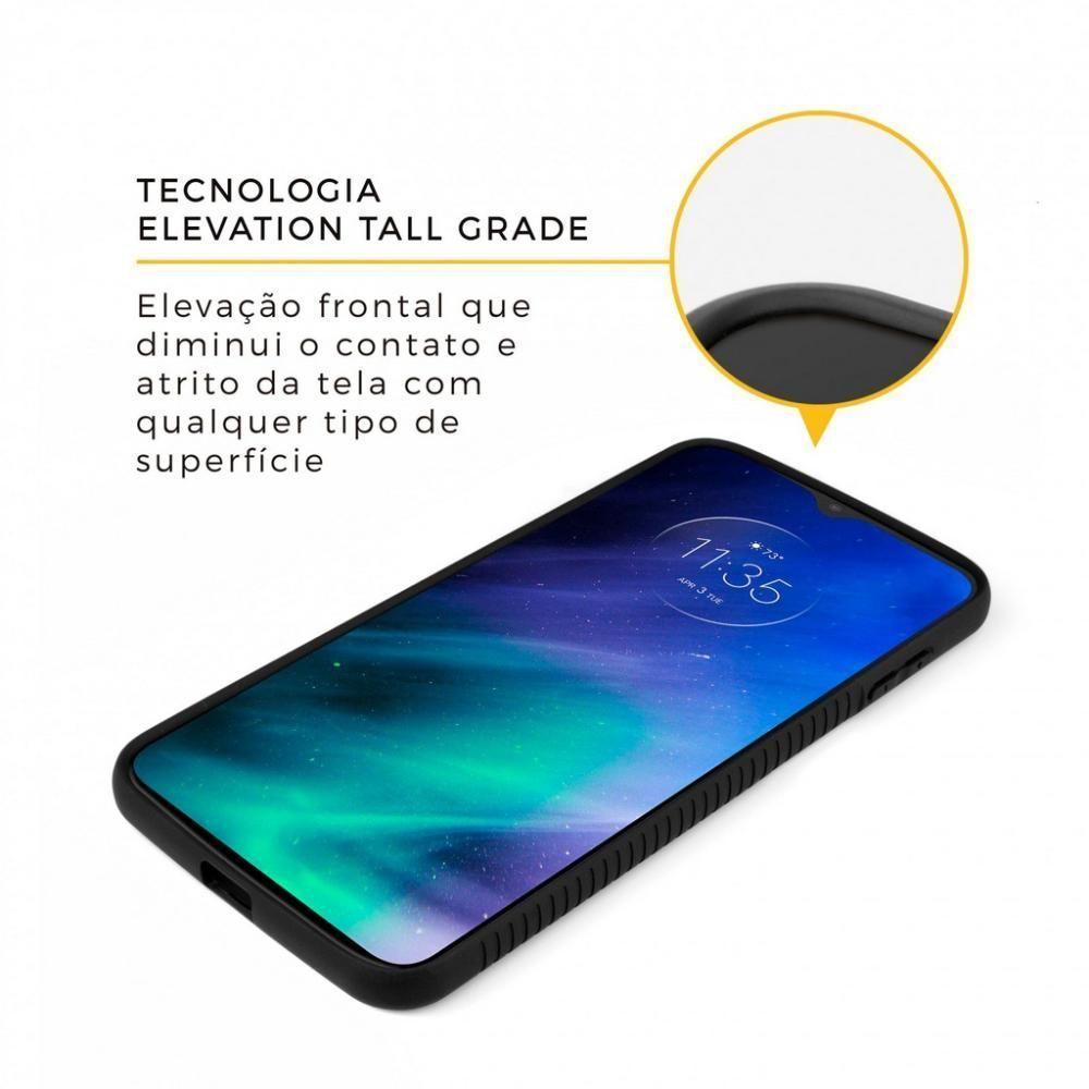 Capa Case Capinha Stronger Preta Para Motorola Moto One Fusion Plus - Gshield - 4