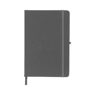 Caderno de Anotações OEM Sketchbook 14 X 21cm Tipo Moleskine Miolo sem Linhas 80 Folhas Cinza
