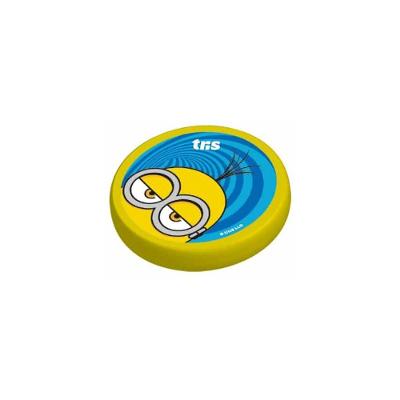 Borracha Plástica Tris Top Minions com Textura Macia Ideal para Apagar Grafite sem Danificar o Papel