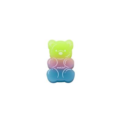 Borracha Molin do Brasil Ursinho Love Perfumada Decorativa Atóxica para Uso Escolar Unidade Verde