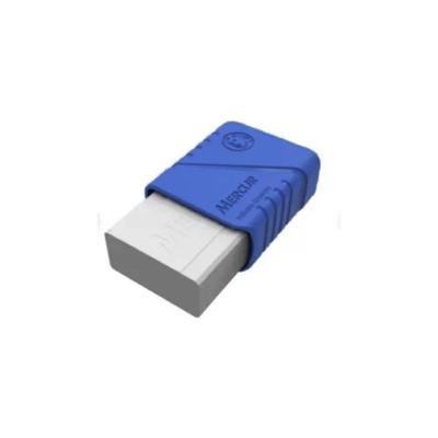 Borracha Mercur TR 18 com Capa Protetora para Uso Escolar e Profissional Azul