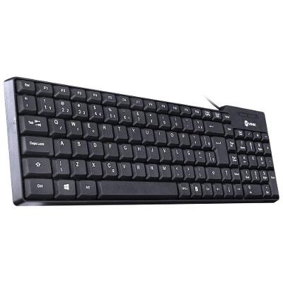 Teclado Usb Compacto Dynamic Abnt2 Dt150 Preto