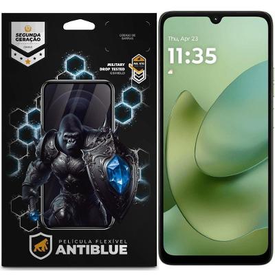 Película para Celular Gshield Motorola Moto G06 Antiblue Bloqueia 99% da Luz Azul UV Transparente 1