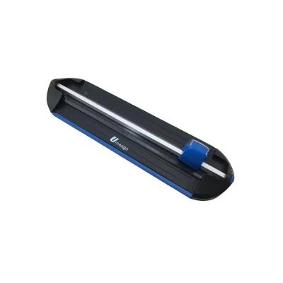 Guilhotina Refiladora de Papel 4 em 1 Ibacemil RT-441-mt com Vinco e Cortes Diversos Azul