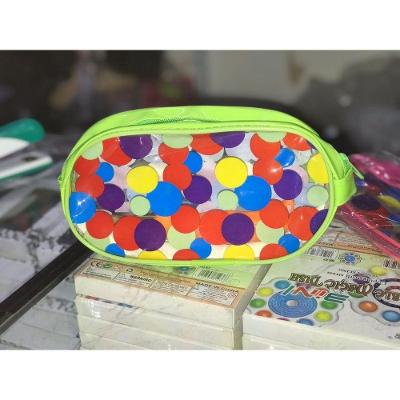 Estojo Escolar OEM Bolsinha Transparente em Polipropileno com Zíper 23X11X5CM 1 Unidade