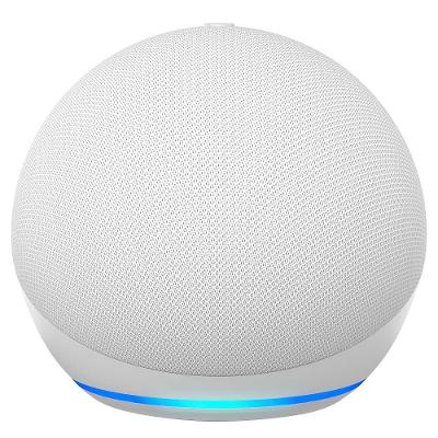 Caixa de Som Inteligente Amazon Echo Dot 5a Geração com Alexa e Bluetooth 5.2 Branco