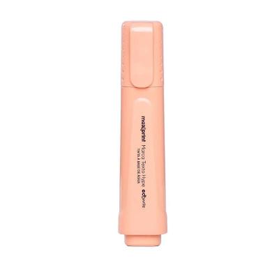 Caneta marca-texto Maxprint Ecowrite Hype com Ponta Chanfrada 5,0MM em Feltro 1 Unidade Salmão