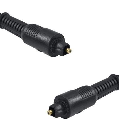 Cabo Óptico de Áudio Vinik ATC-3 para Som Digital 3m Conexão Toslink Preto