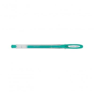 Caneta Gel Signo Angelic Colour com Tinta Branca Super Pigmentada 0.7MM 1 Unidade Verde Água