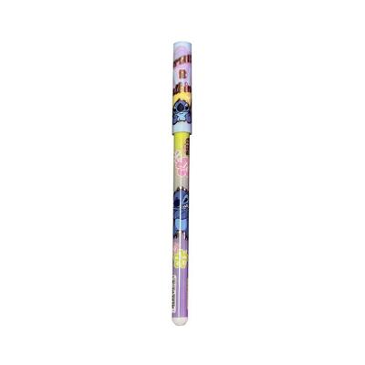 Caneta Esferográfica Molin do Brasil Stitch Molin Estampa 4 com Tinta Preta Suave 1 Unidade Preto