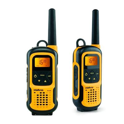 Rádio Comunicador Intelbras RC 4102 4528102 com IP67 à Prova de Água e Poeira Preto 2 Unidades