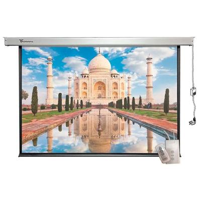 Tela de Projeção Elétrica Techlumens TBES060 para Apresentações 150 X 150 cm 80" 110V Branca