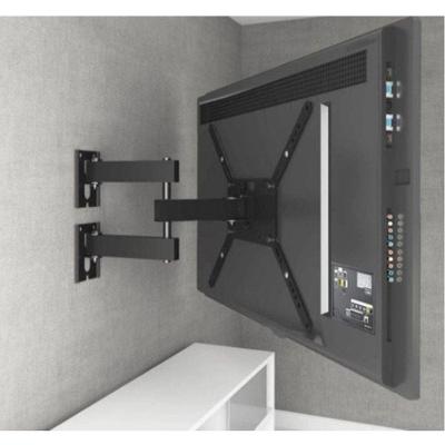 Suporte para TV OEM Tri Articulado para LCD LED QLED OLED PLASMA 10 a 56 VESA 50x50 a 300x300 Preto