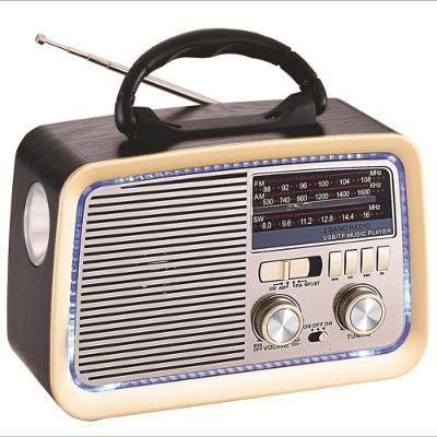 Rádio Retrô Bluetooth OEM AD-3199 com Usb Microsd Entrada Auxiliar Bivolt Preto