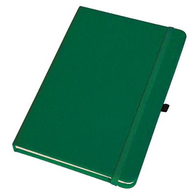 Sketchbook Oem Caderno de Anotações 21x14 Tipo Moleskine Miolo sem Linhas 80 Folhas Papel 80 g Verde