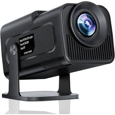Projetor Led Mini Lcd Portátil Home Theater 1080p MDM LHY320 com Foco Ajustável Preto