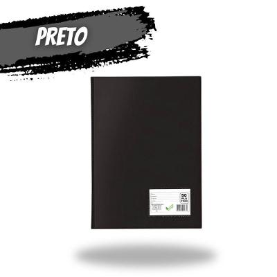 Pasta Catálogo Organizadora A4 OEM Modelo com Visor 50 Envelopes