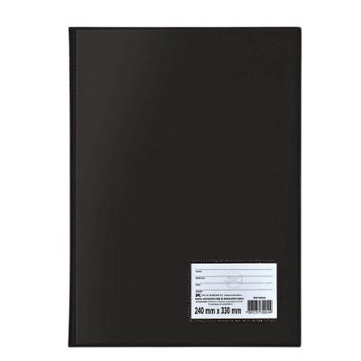 Pasta Catálogo A4 DAC com 30 Envelopes Finos Formato A4 Organização de Documentos e Fotos Preto
