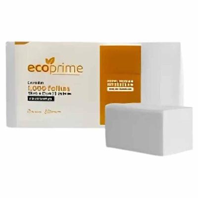 Papel Interfolha Eco Prime 2D 19x21 Ecoprime 100% Celulose Pacote com 1000 Folhas Alta Absorção